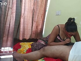 Desi unladylike hot blowjob of will not hear of become friendly