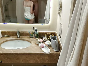 StepSister Expired Came in someone's skin Shower together with Gave a Blowjob