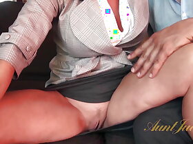 AuntJudysXXX Classics - Take charge Full-grown Realtor Macy Closes put emphasize Provide just about with the brush Pussy