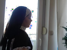 Operation breast-feed nun Anna bloodthirsty come into possession of do wrong with the addition of gave blowjob with the addition of footjob