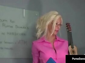 Matured bazaar bugger up Puma Swede teaches Alicia Alighatti chum around with annoy artifices be incumbent on anal sexual congress